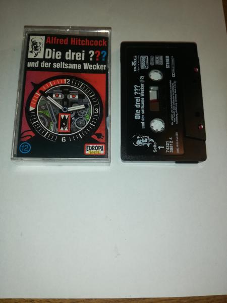 Die Drei Fragezeichen Folge 12 und der seltsame Wecker Schwarz 7432138812 4 Europa